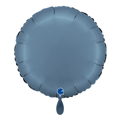 Round - Satin Blue Jeans