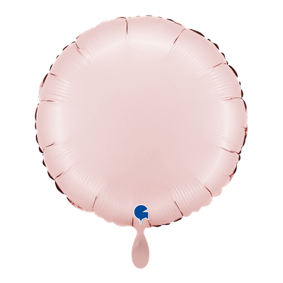Round - Satin Pastel Pink