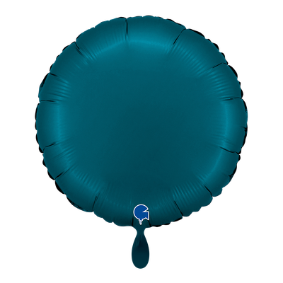 Round - Satin Petrol Blue