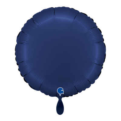 Round - Satin Blue Navy