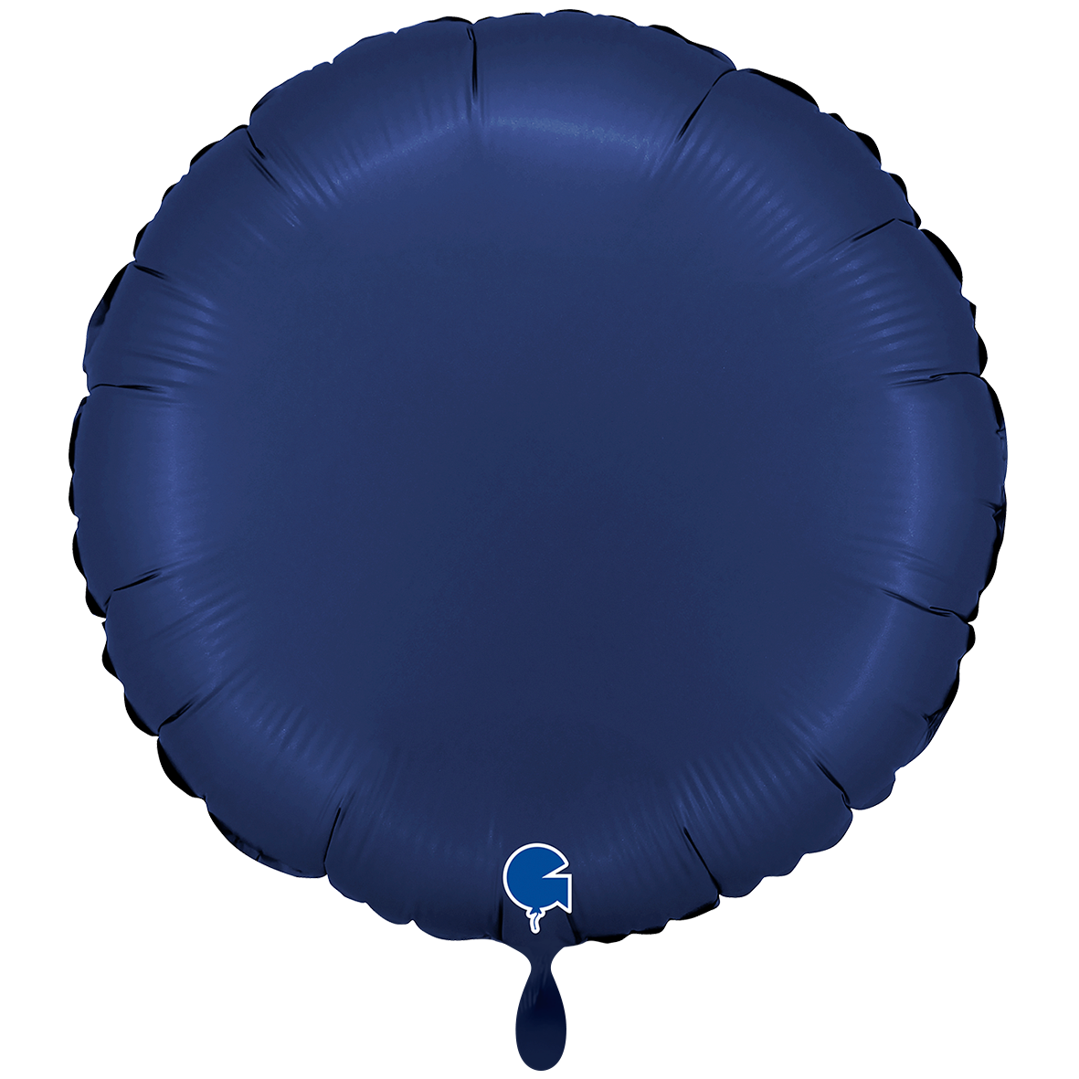 XXL - Round - Satin Blue Navy