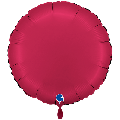 XXL - Round - Satin Cherry