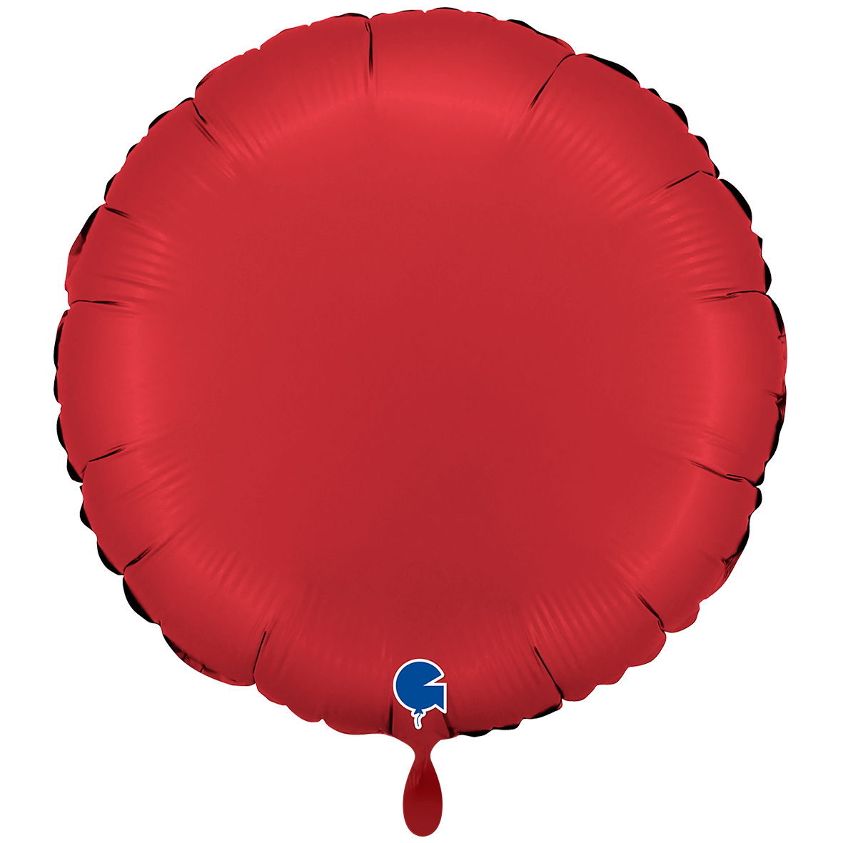 XXL - Round - Satin Rubin Red