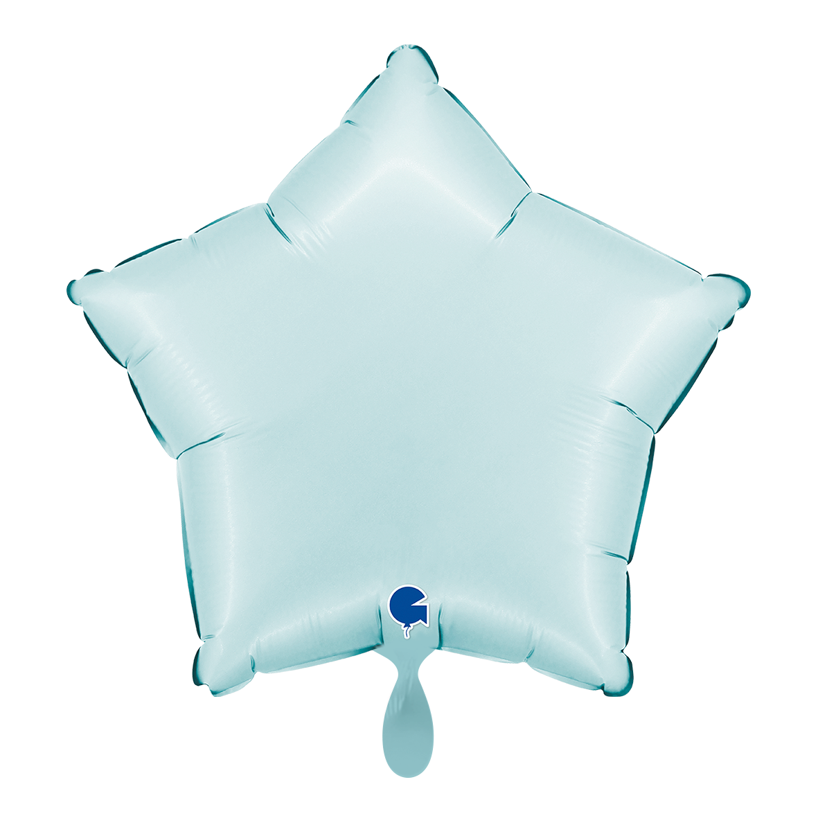 Star - Satin Pastel Blue