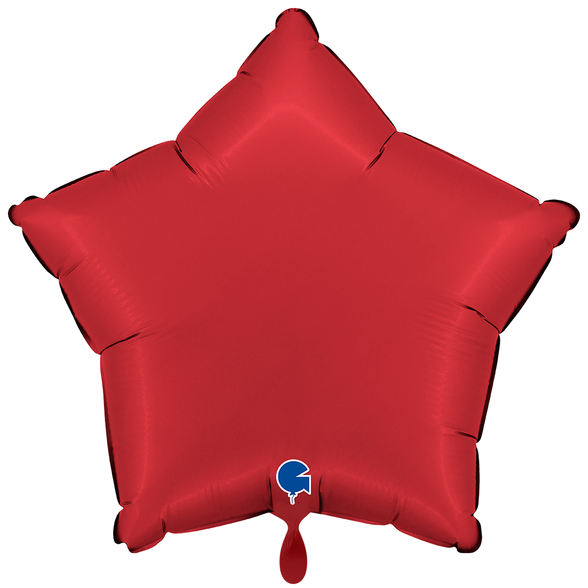 XXL - Star - Satin Rubin Red