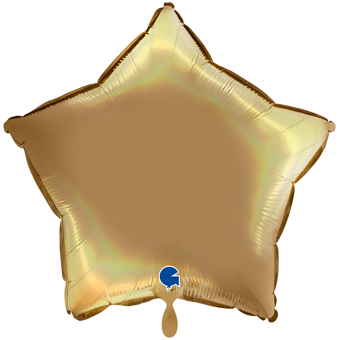 XXL - Star - Rainbow Holographic Platinum Champagne