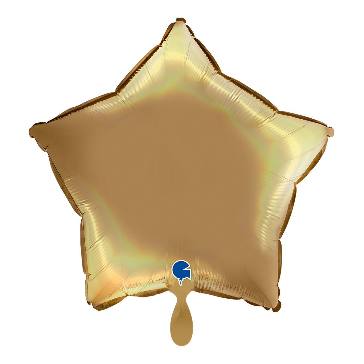 Star - Rainbow Holographic Platinum Champagne