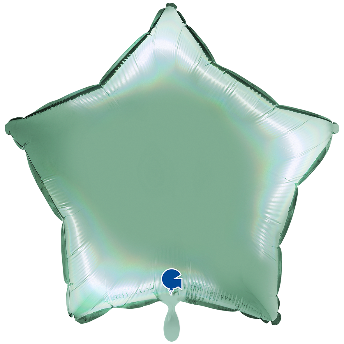 XXL - Star - Rainbow Holographic Platinum Tiffany