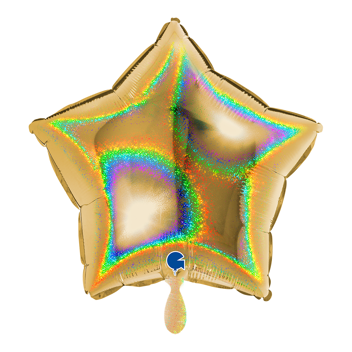 Star - Glitter Holographic Gold 5