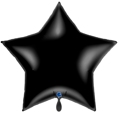 1 Balloon XXL - Star - Black