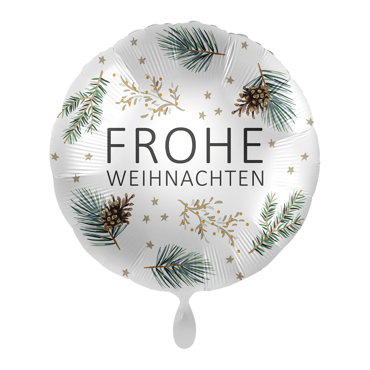 Christmas Winter Leaves - GER - 5 Ballons