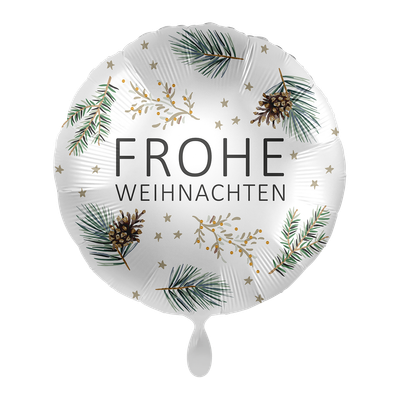 Christmas Winter Leaves - GER - 5 Ballons