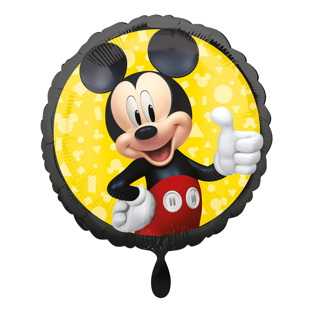 Micky Maus - Rund - 6 Ballons