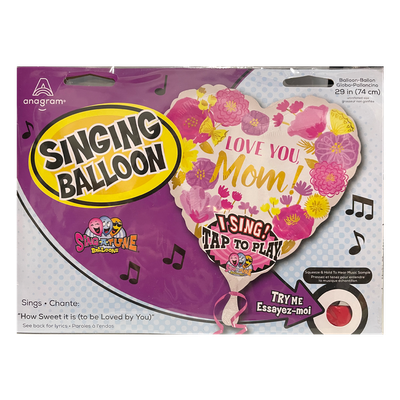 XXL Singender Luftballon - Mama - 2 Ballons
