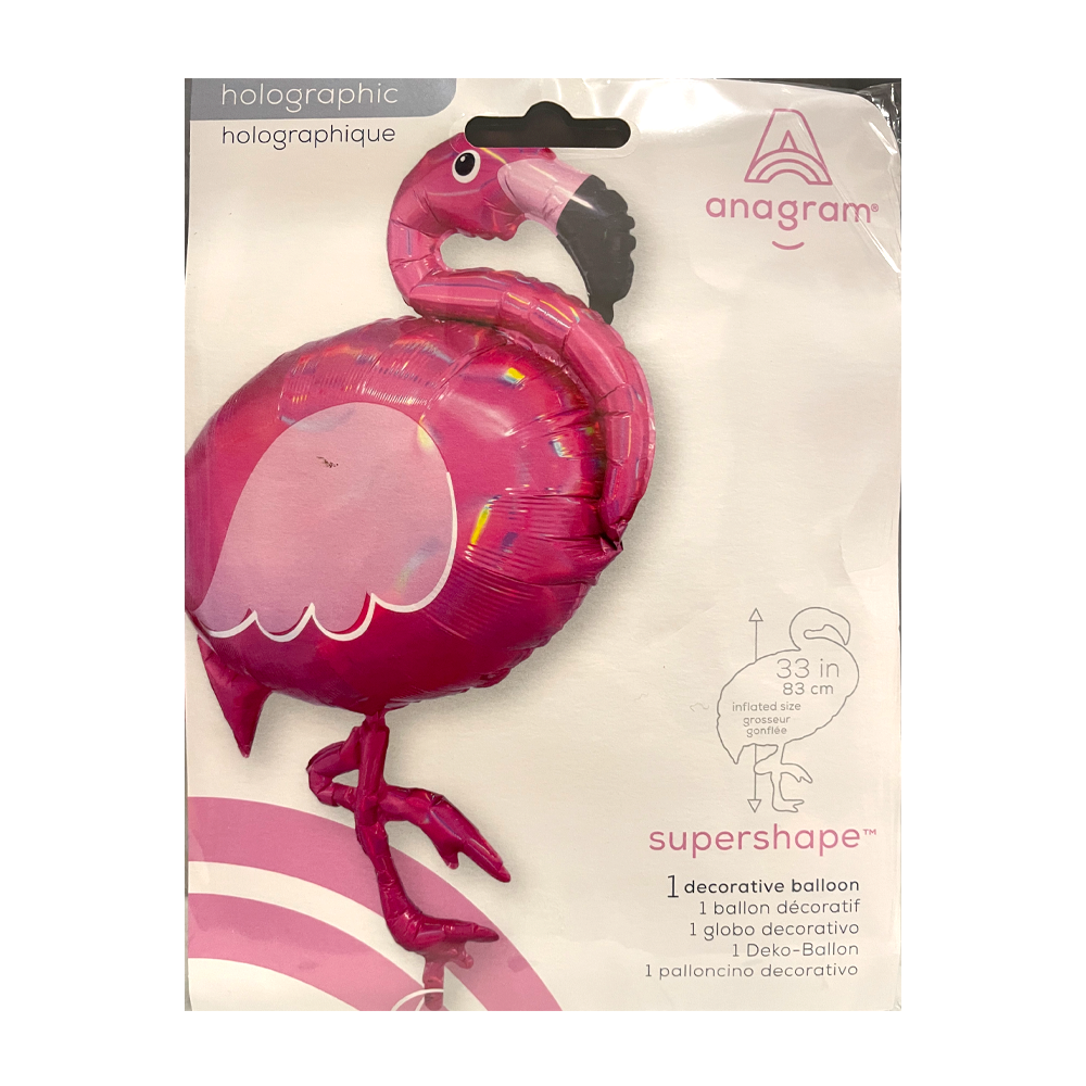 XXL Flamingo - 5 Ballons