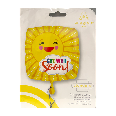 Get Well Soon - Sonnenschein - 5 Ballons