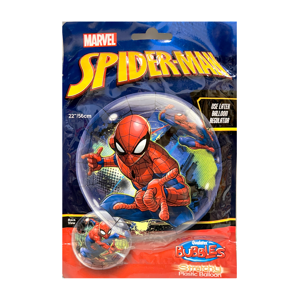Bubble Ballon - Spiderman - 1 Ballon