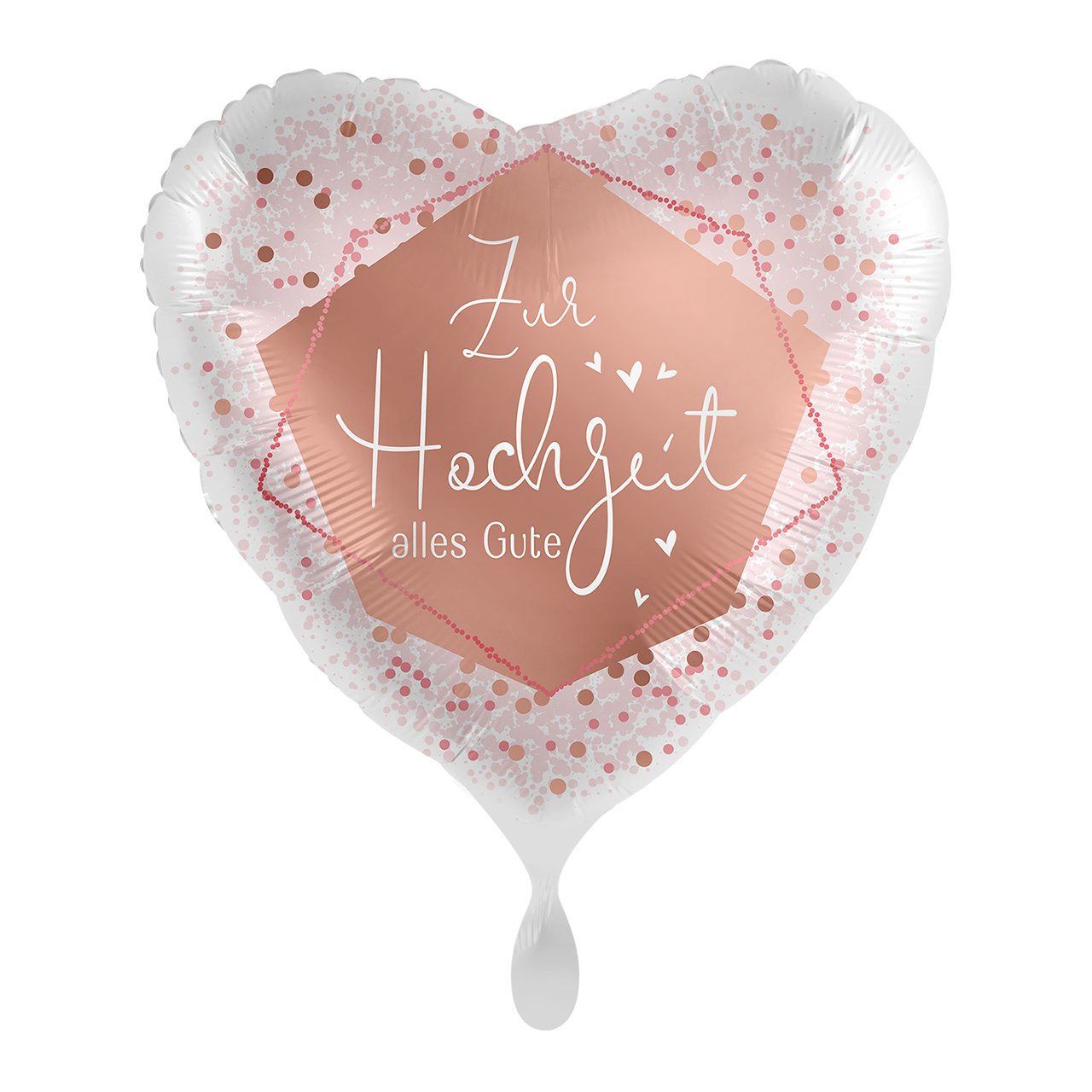 Zur Hochzeit alles Gute - 4 Ballons