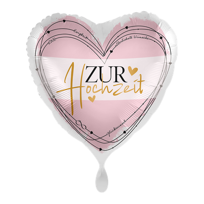Hochzeit Wishes - 1 Ballon
