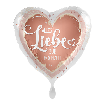 Alles Liebe zur Hochzeit - 1 Ballon
