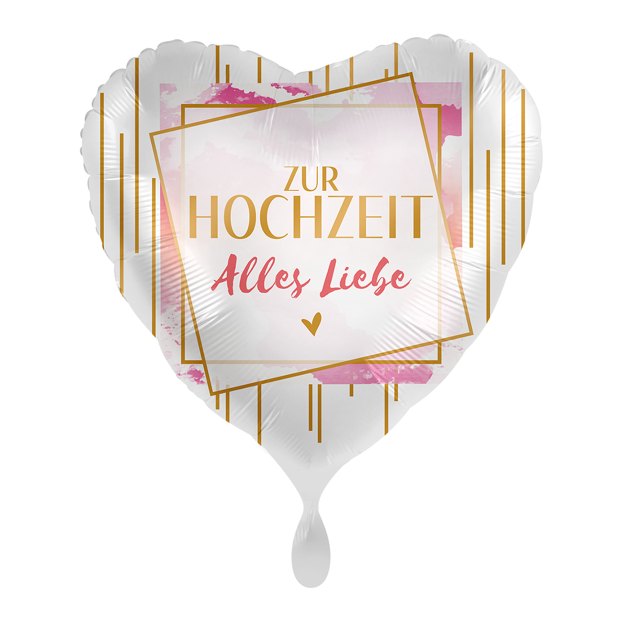 Hochzeit Watercolour - 1 Ballon