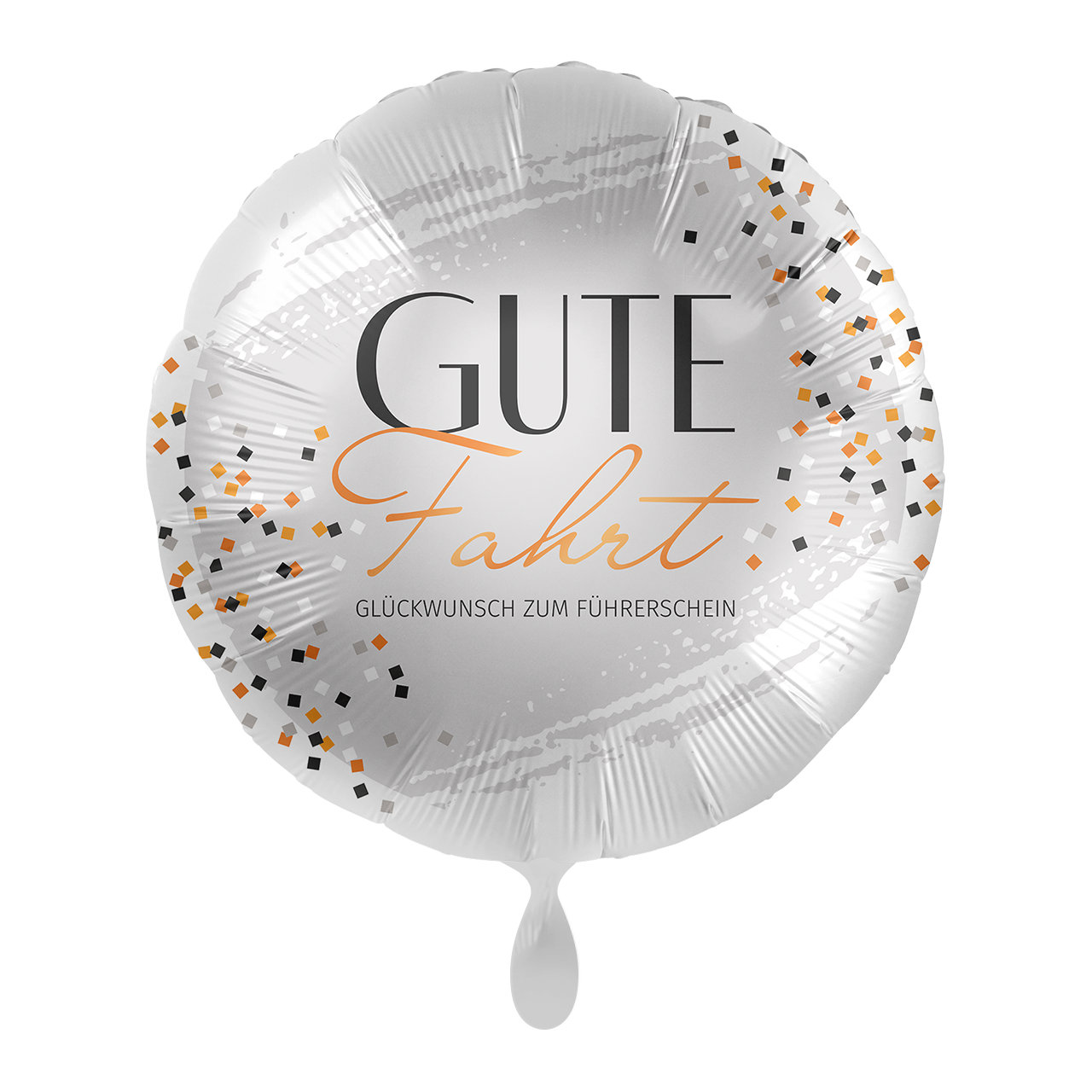 Gute Fahrt Glitter - 3 Ballons