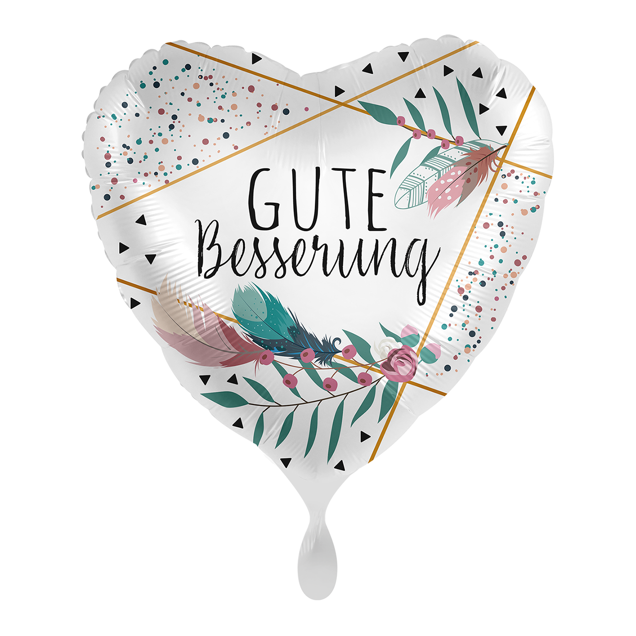 Gute Besserung Boho  - 5 Ballons