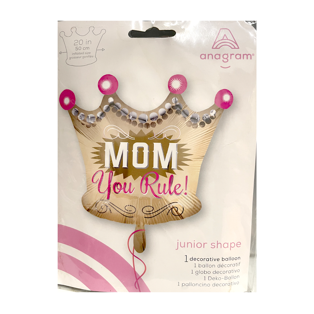 XL MOM You Rule - 1 Ballon