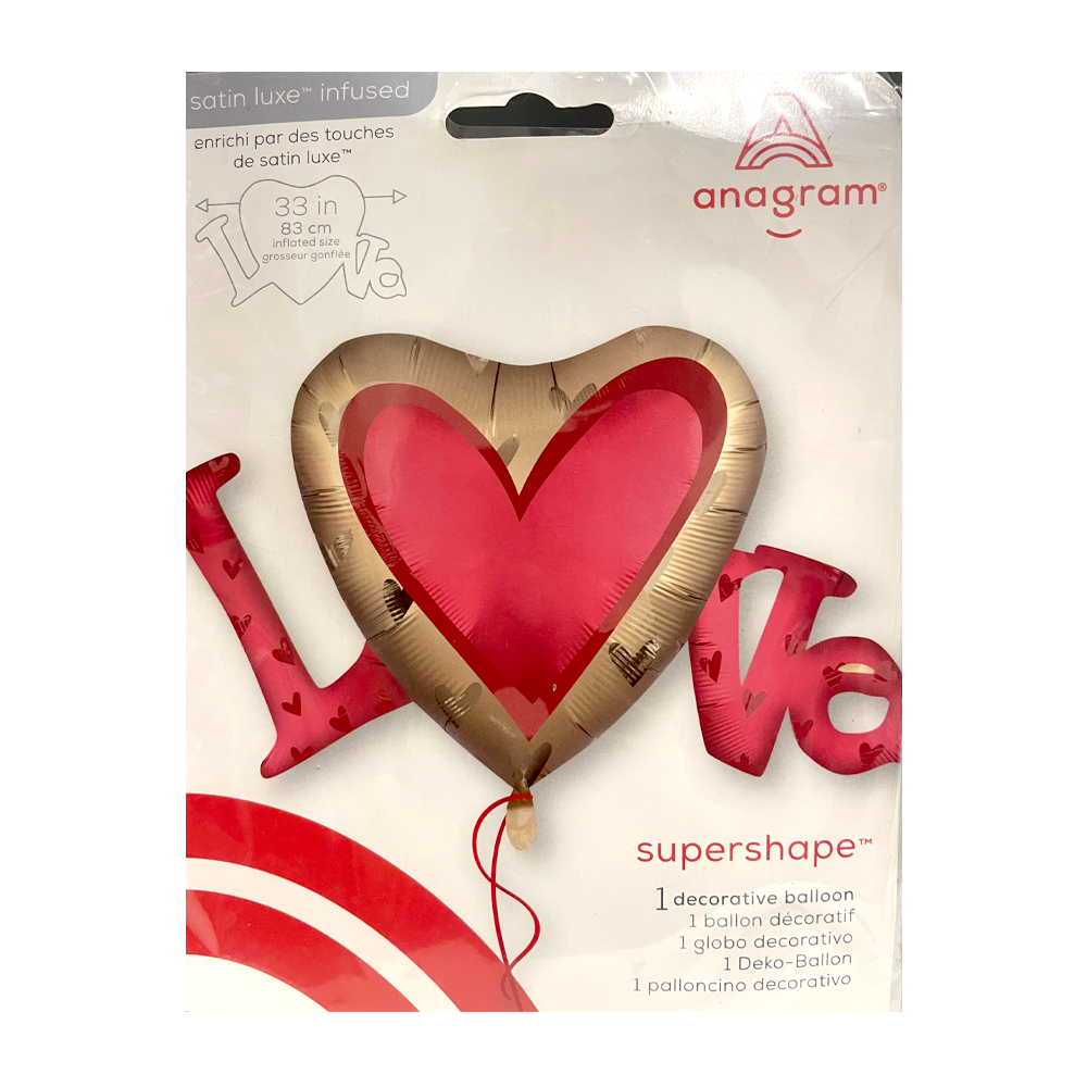 XXL - Love - 1 Ballon