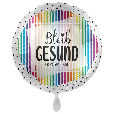 XXL Bleib gesund - Und pass auf Dich auf!  - 6 Ballons