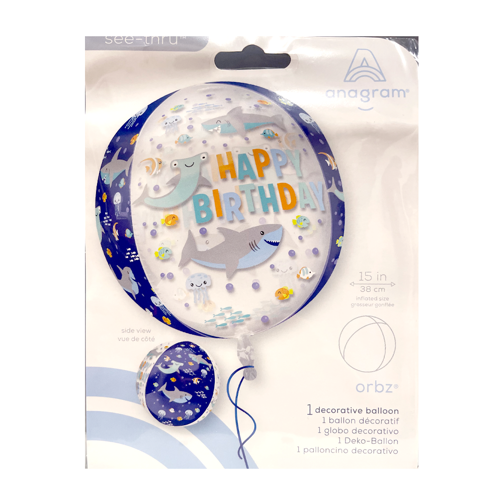 Orbz - Happy Birthday - Hai - 5 Ballons