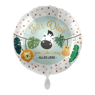 Für Dich - Zum Geburtstag alles Liebe - 6 Ballons