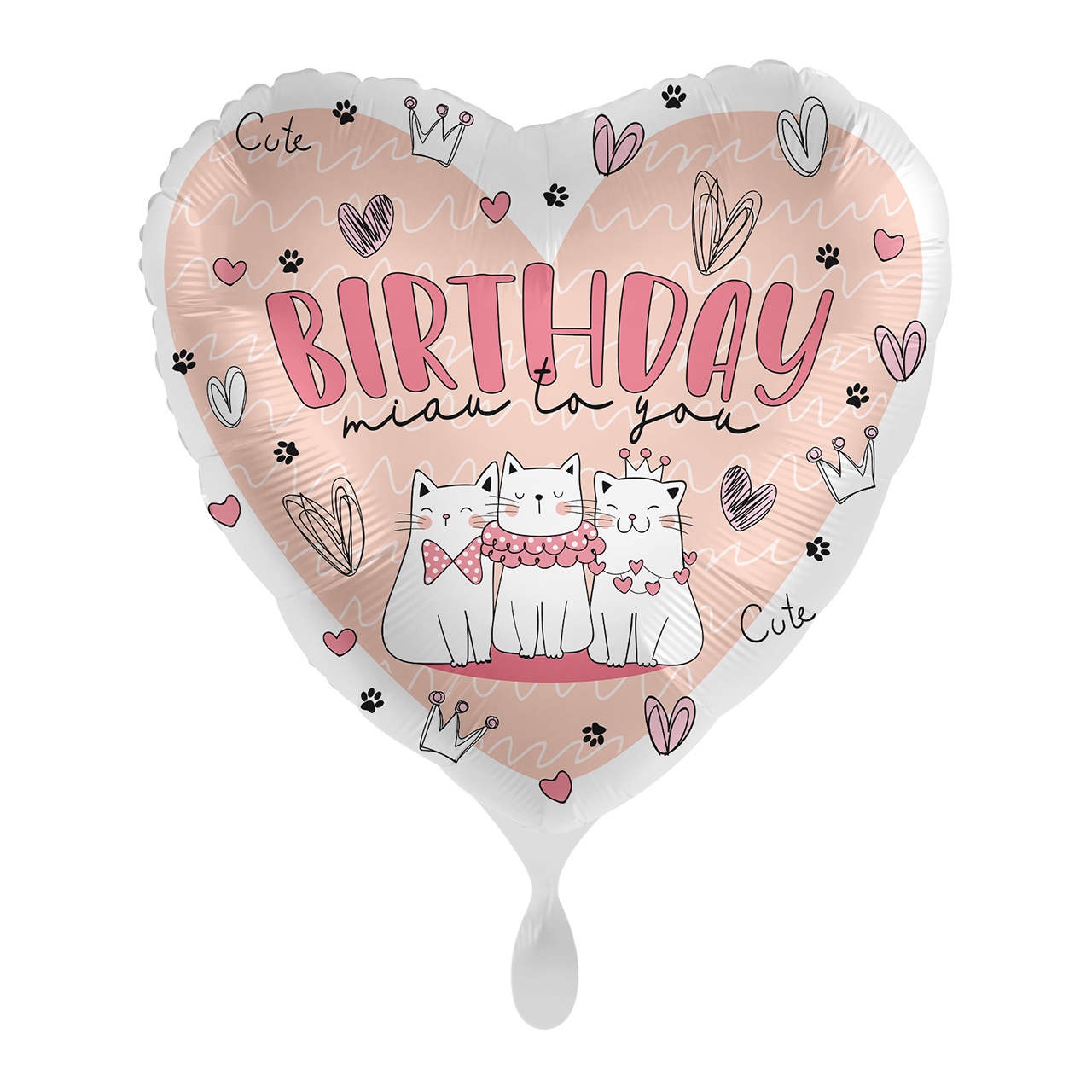 Paw Birthday - ENG - 3 Ballons