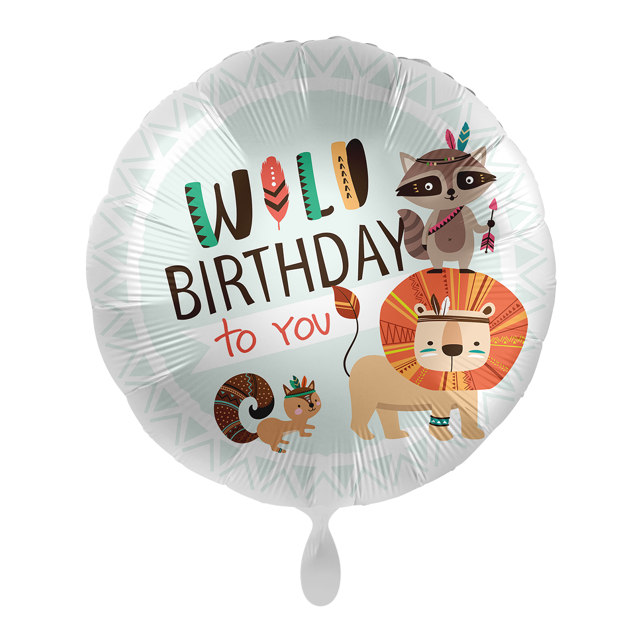 Wild Birthday - ENG - 5 Ballons