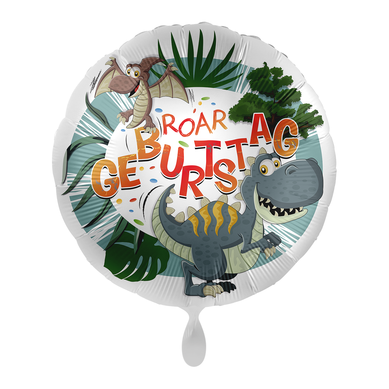 Geburtstag - Dinosaurier - 2 Ballons