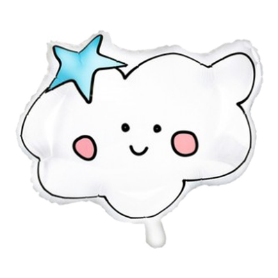 XL Wolke - 5 Ballons