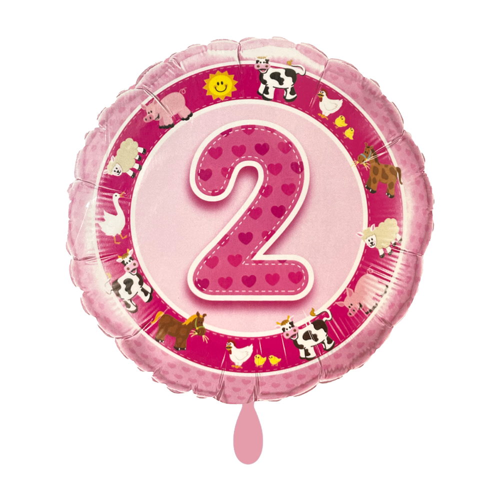 Birthday - Zweiter Geburtstag - 1 Ballon
