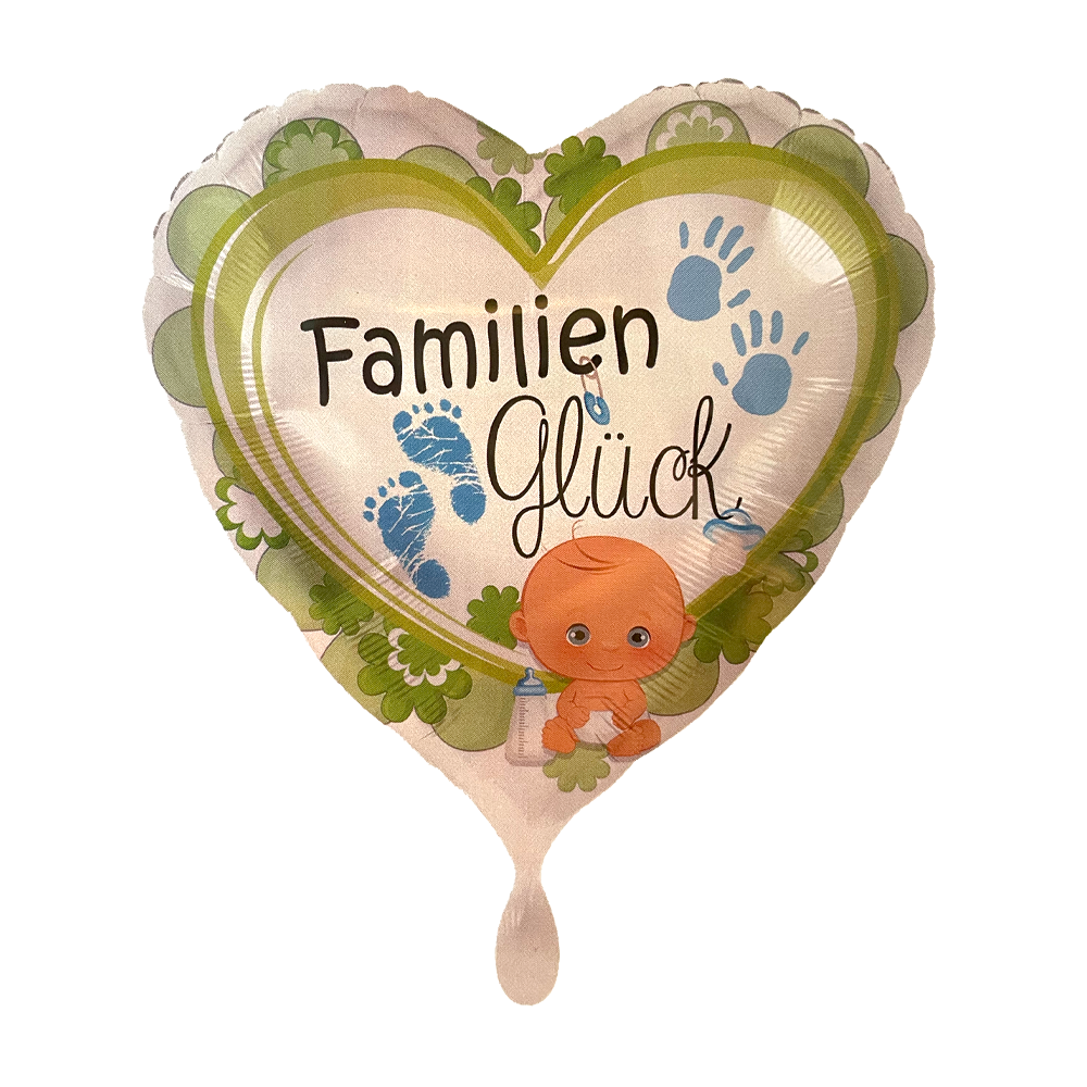 Familienglück - Junge -2 Ballons
