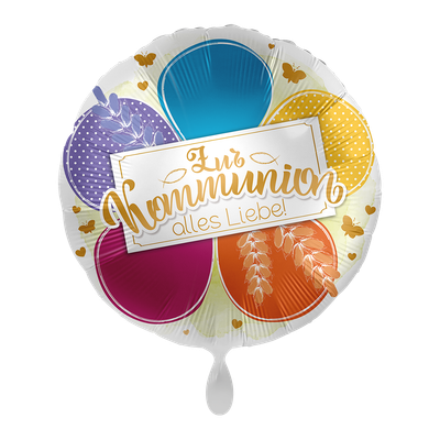 Zur Konfirmation - 6 Ballons