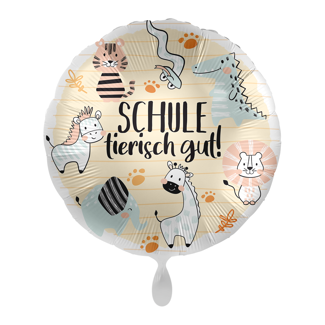 Einschulung - Safaritiere - 5 Ballons