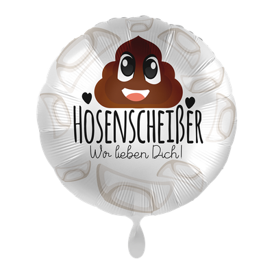 Hosenscheißer - 1 Ballon