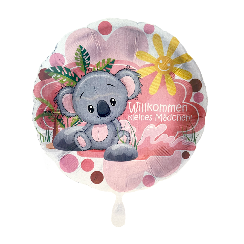 Willkommen kleines Mädchen - 1 Ballon