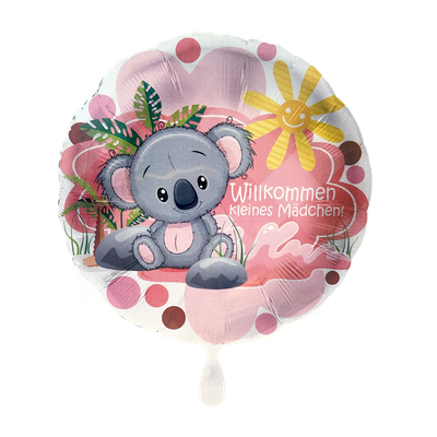 Willkommen kleines Mädchen - 1 Ballon