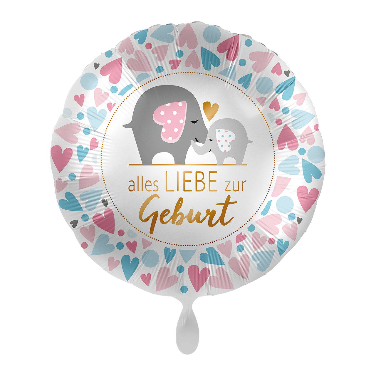 Alles Liebe zur Geburt - 5 Ballons