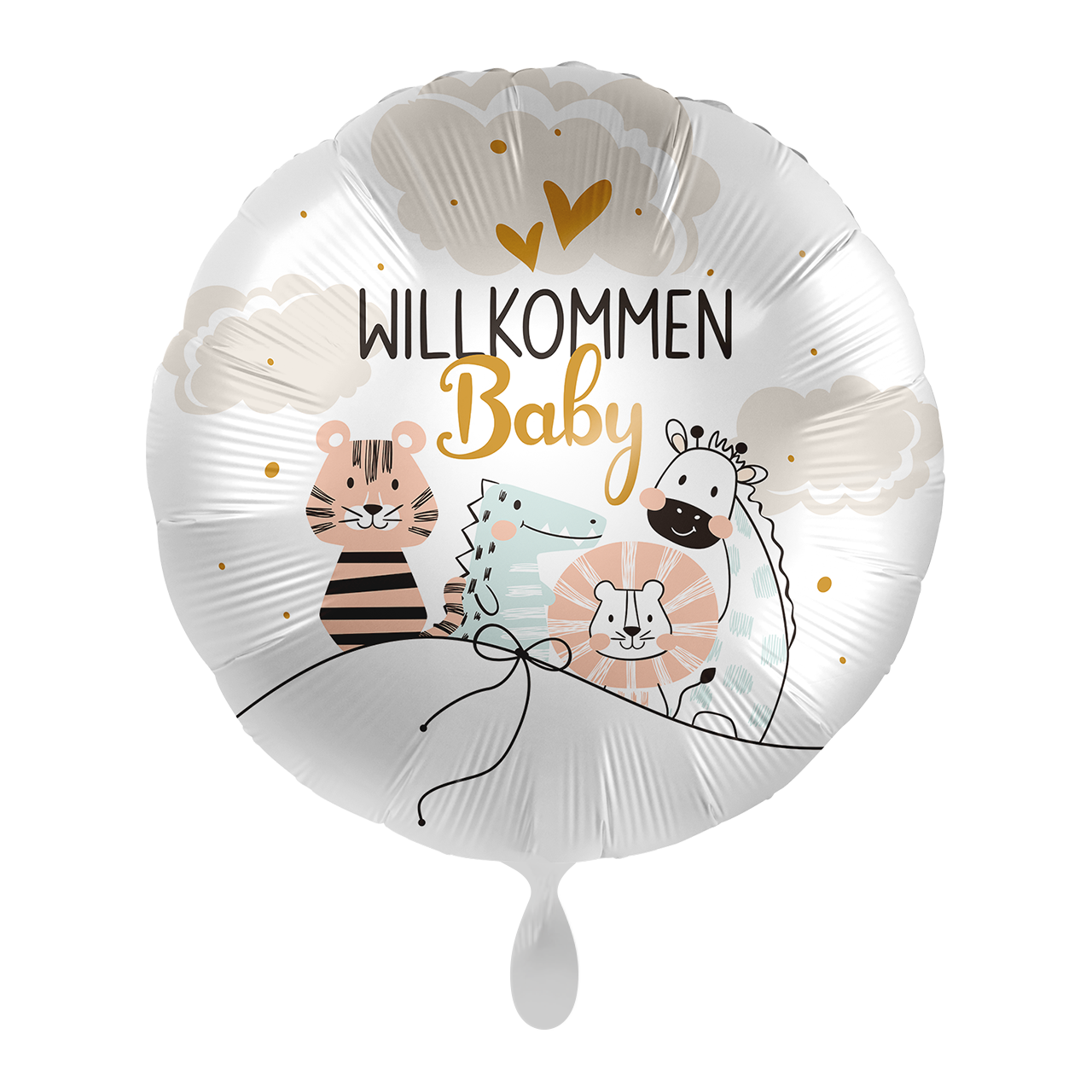 Willkommen Baby - 5 Ballons