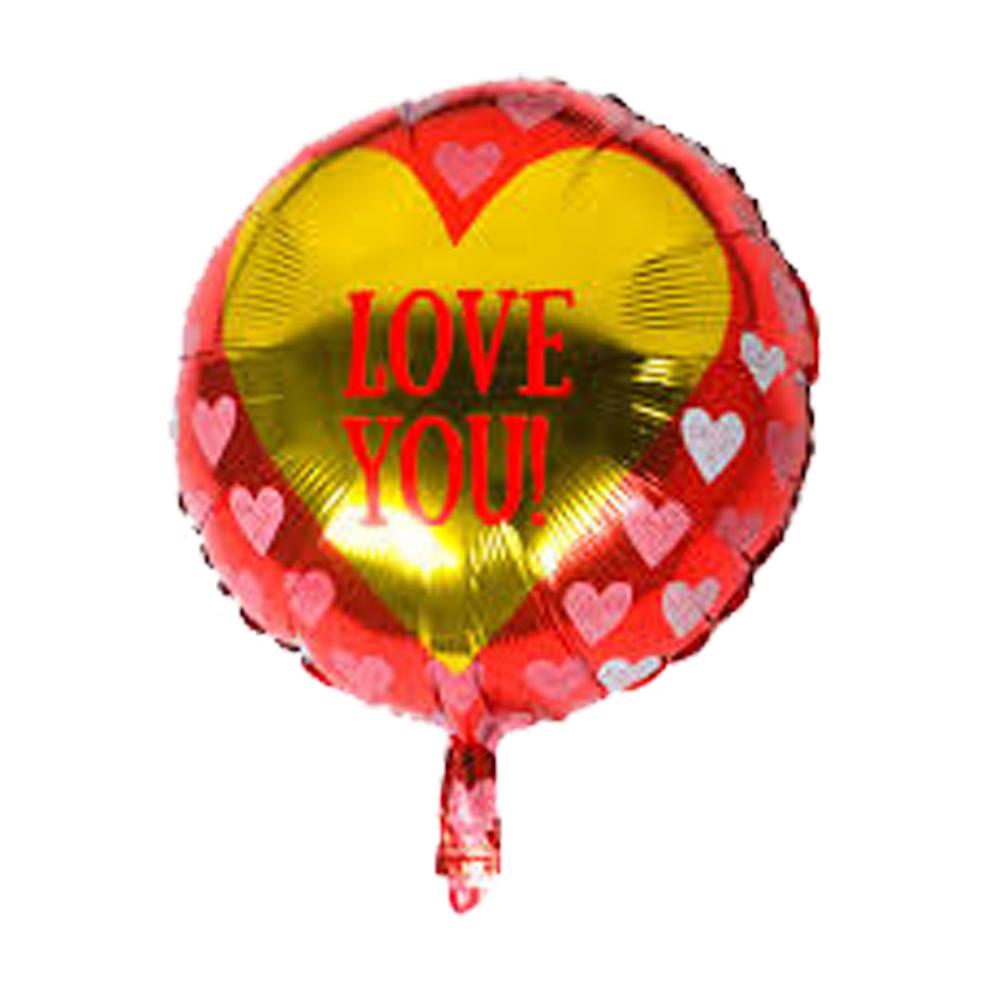 Love You - 5 Ballons