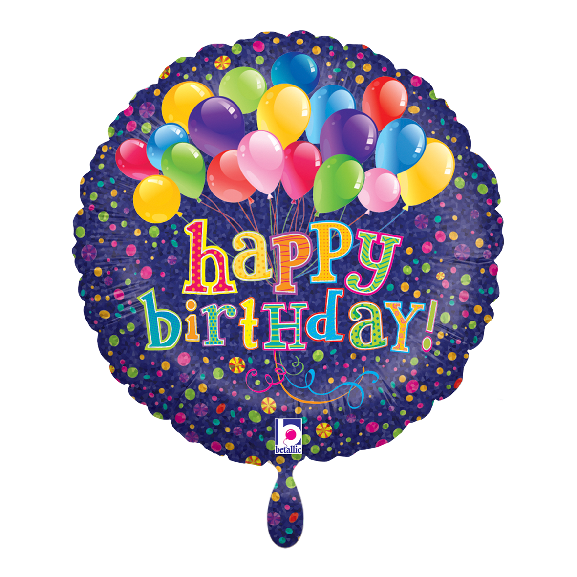 Happy Birthday - Luftballons - 4 Ballons