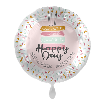 Happy Day - Torte - 1 Ballon