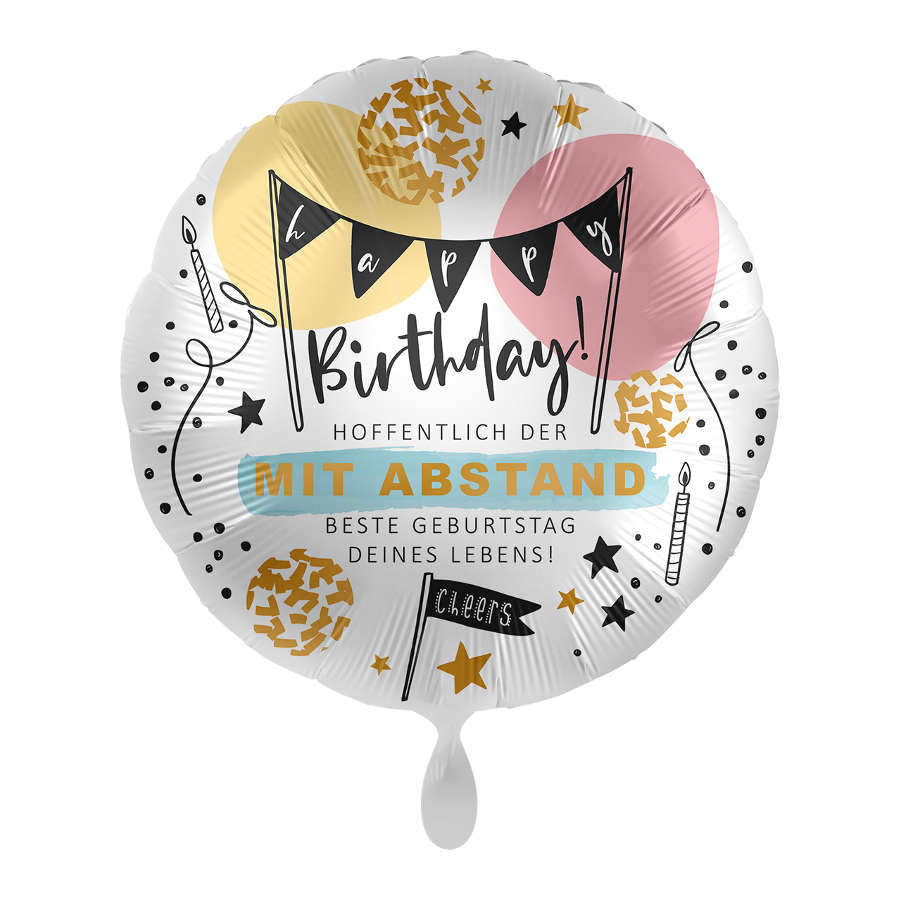 Bester Geburtstag - 5 Ballons