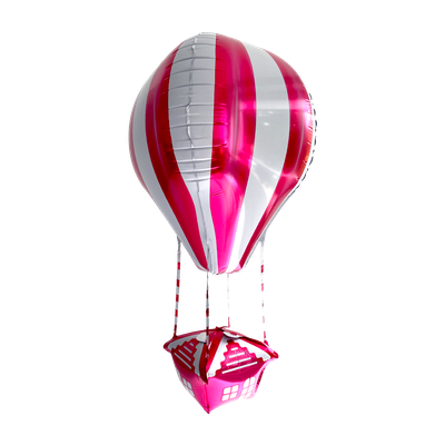 XXL Heißluftballons in Pink - 5 Ballons